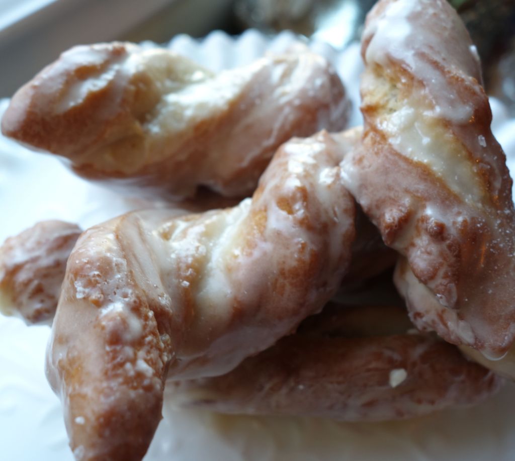 This is the classic old-fashioned Pennsylvania Dutch Recipe. It yields a cakey doughnut that is crunchy on the outside and soft on the inside and absolutely one of the most addicting things on earth.